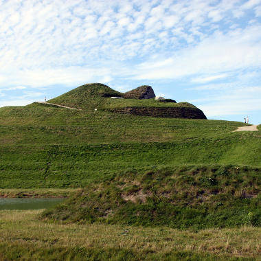 Нортумберландия  (Northumberlandia) Чарльза Дженкса. Англия.