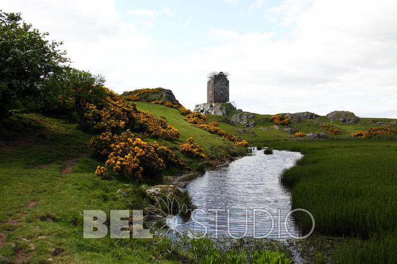 Smailholm Tower (Башня Смайлхолм) Южная Шотландия 