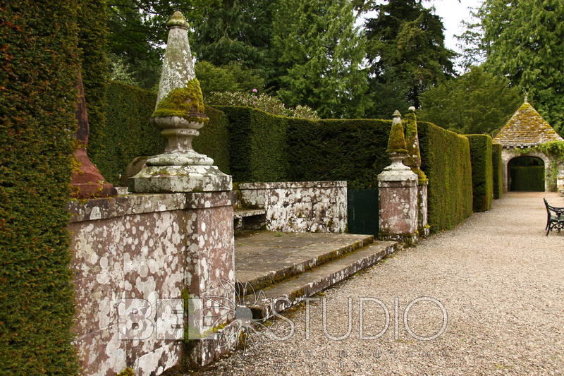 Glamis Castle Gardens. Итальянский сад