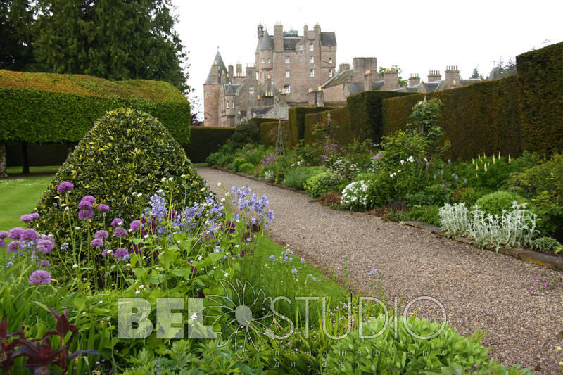 Glamis Castle Gardens. Итальянский сад