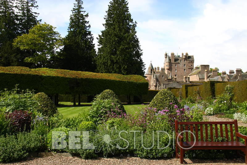 Glamis Castle Gardens. Итальянский сад