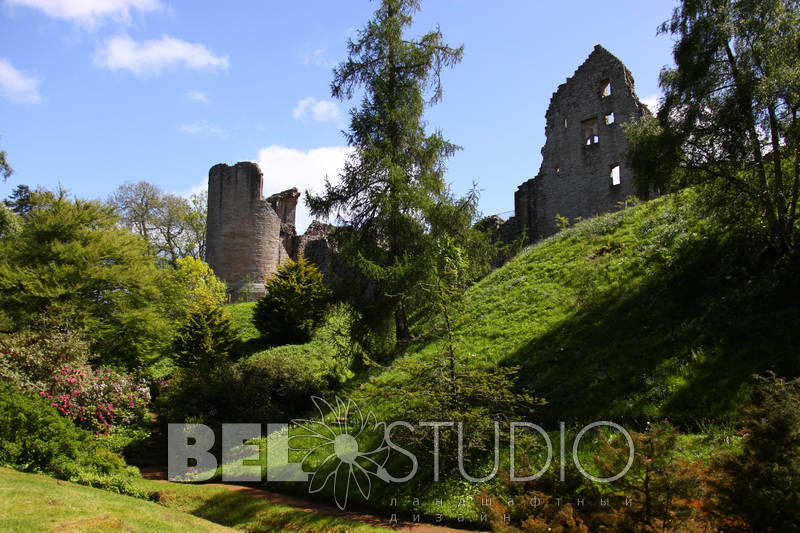 Kildrummy Castle Gardens. Абердиншир