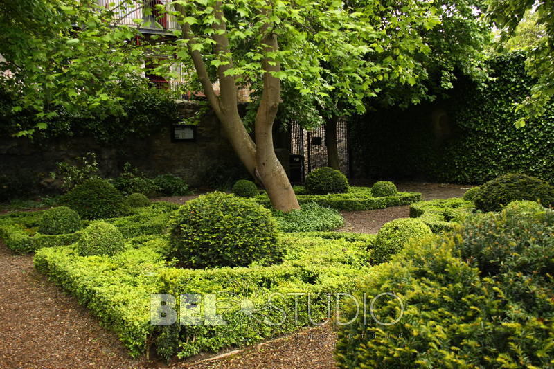 Dunbar's Close Garden. Эдинбург. Шотландия