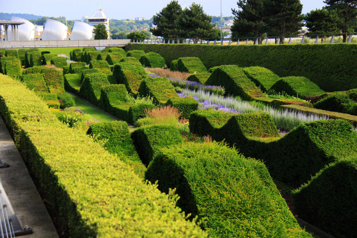 Thames Barrier Park. Лондон. 