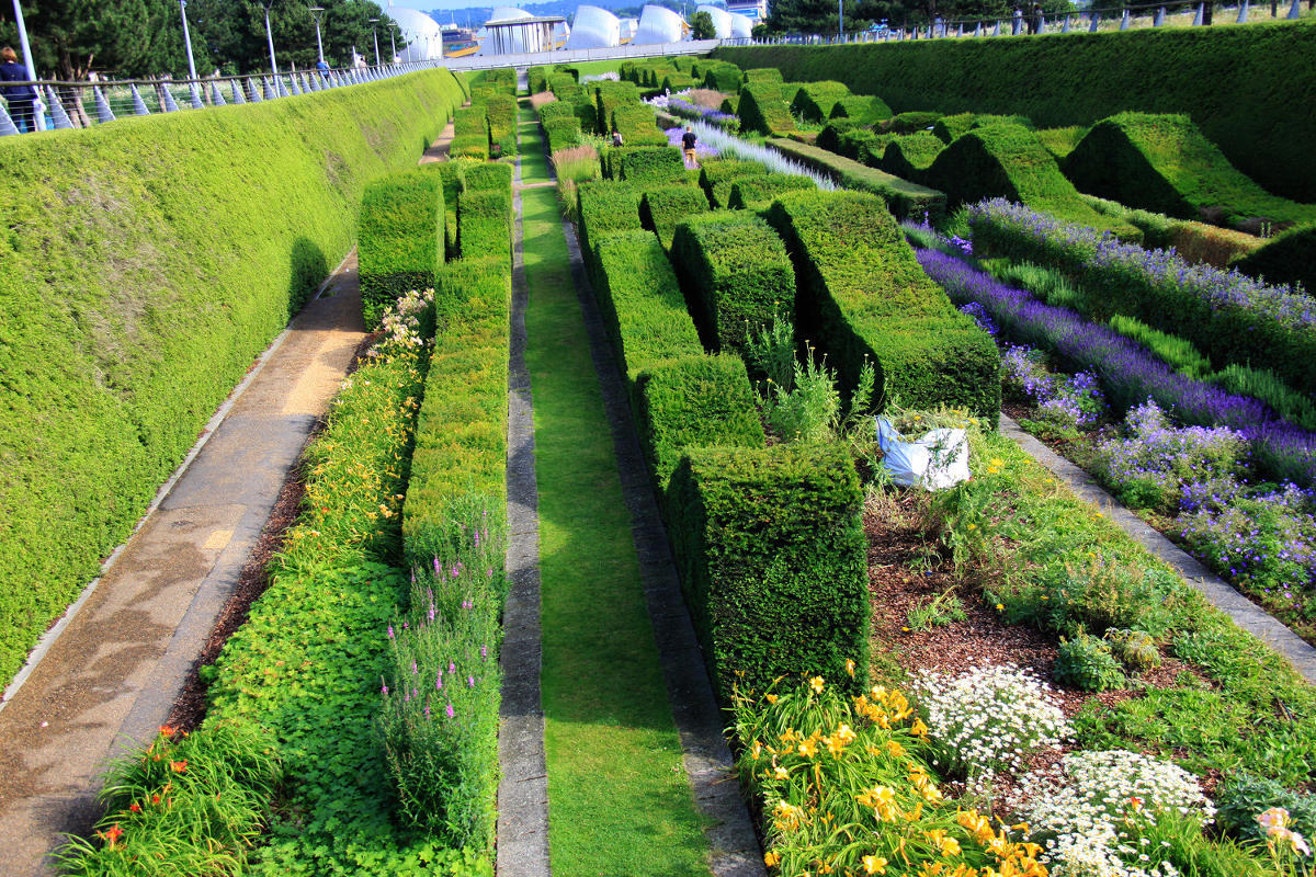 Thames Barrier Park. Лондон.