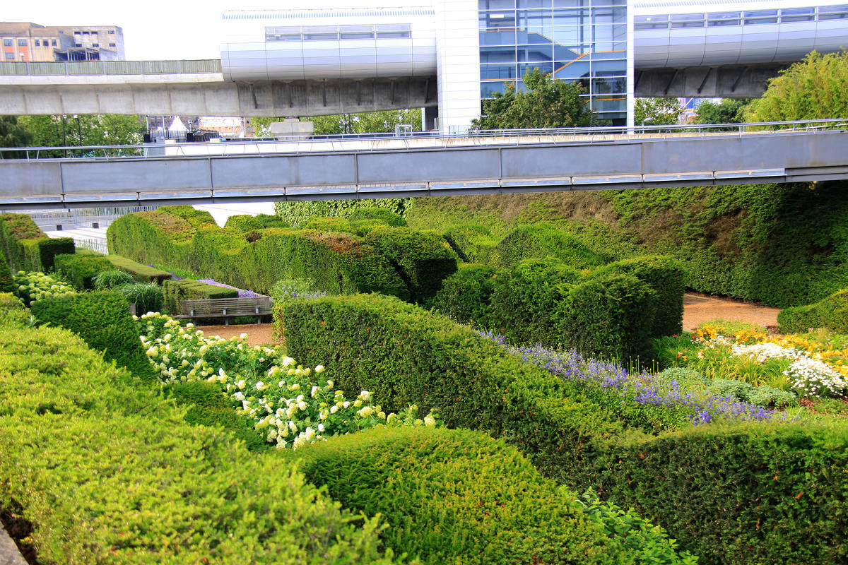 Thames Barrier Park. Лондон.