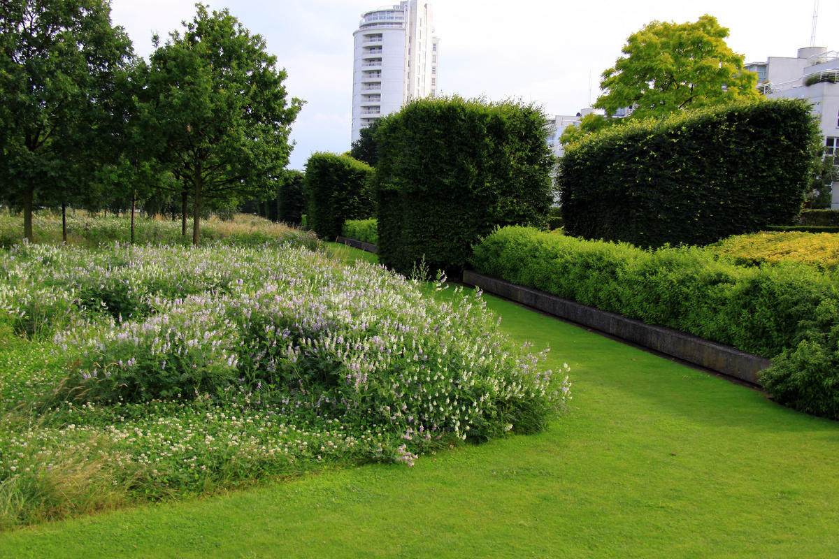 Thames Barrier Park. Лондон.