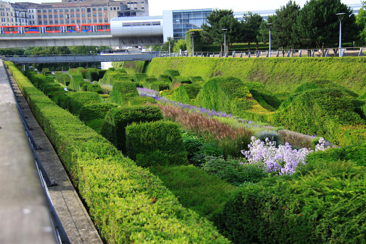 Thames Barrier Park. Лондон.