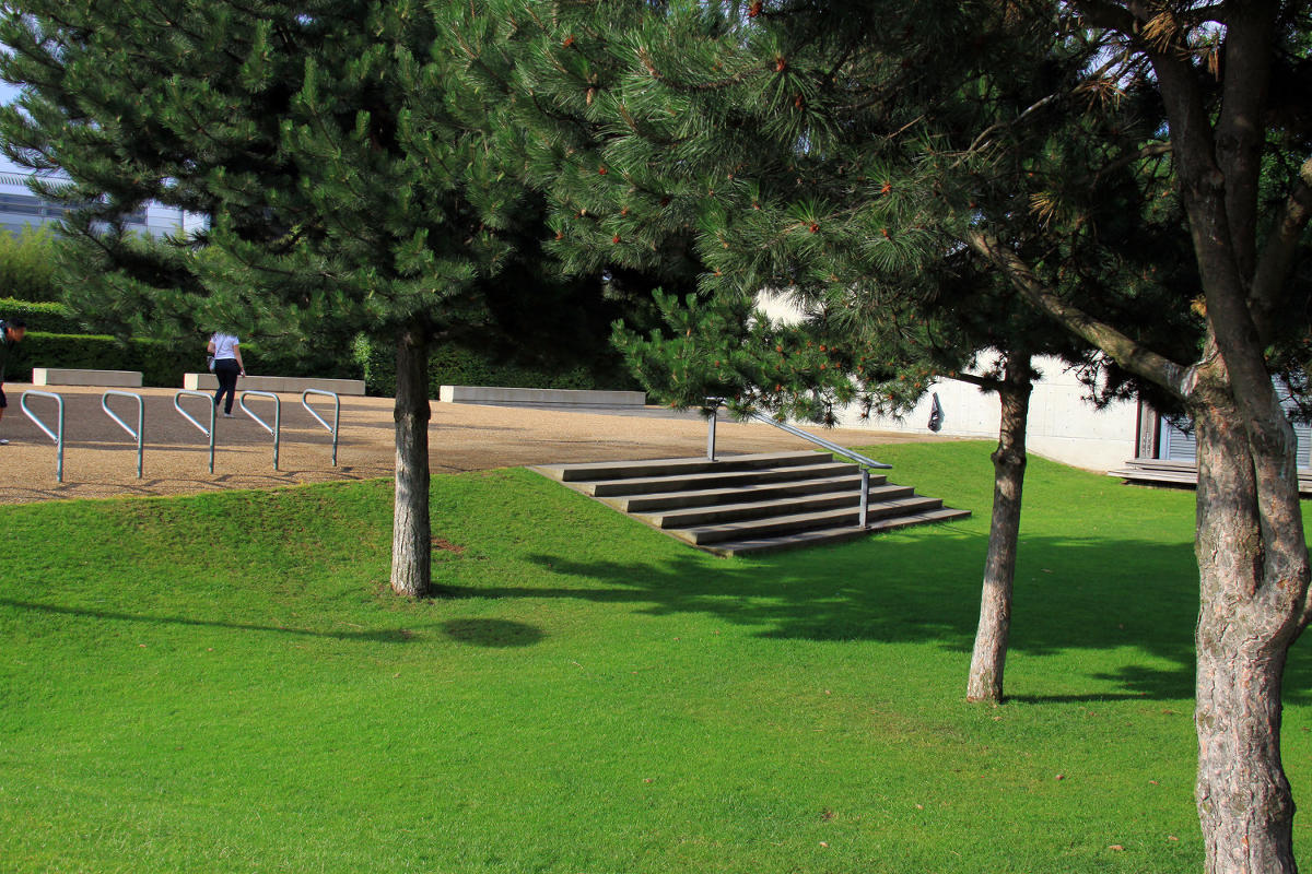 Thames Barrier Park. Лондон.