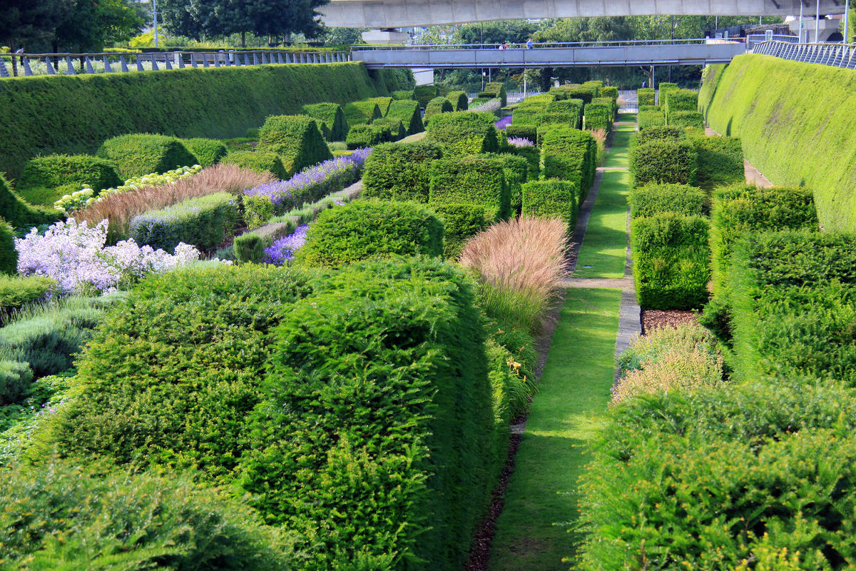 Thames Barrier Park. Лондон.