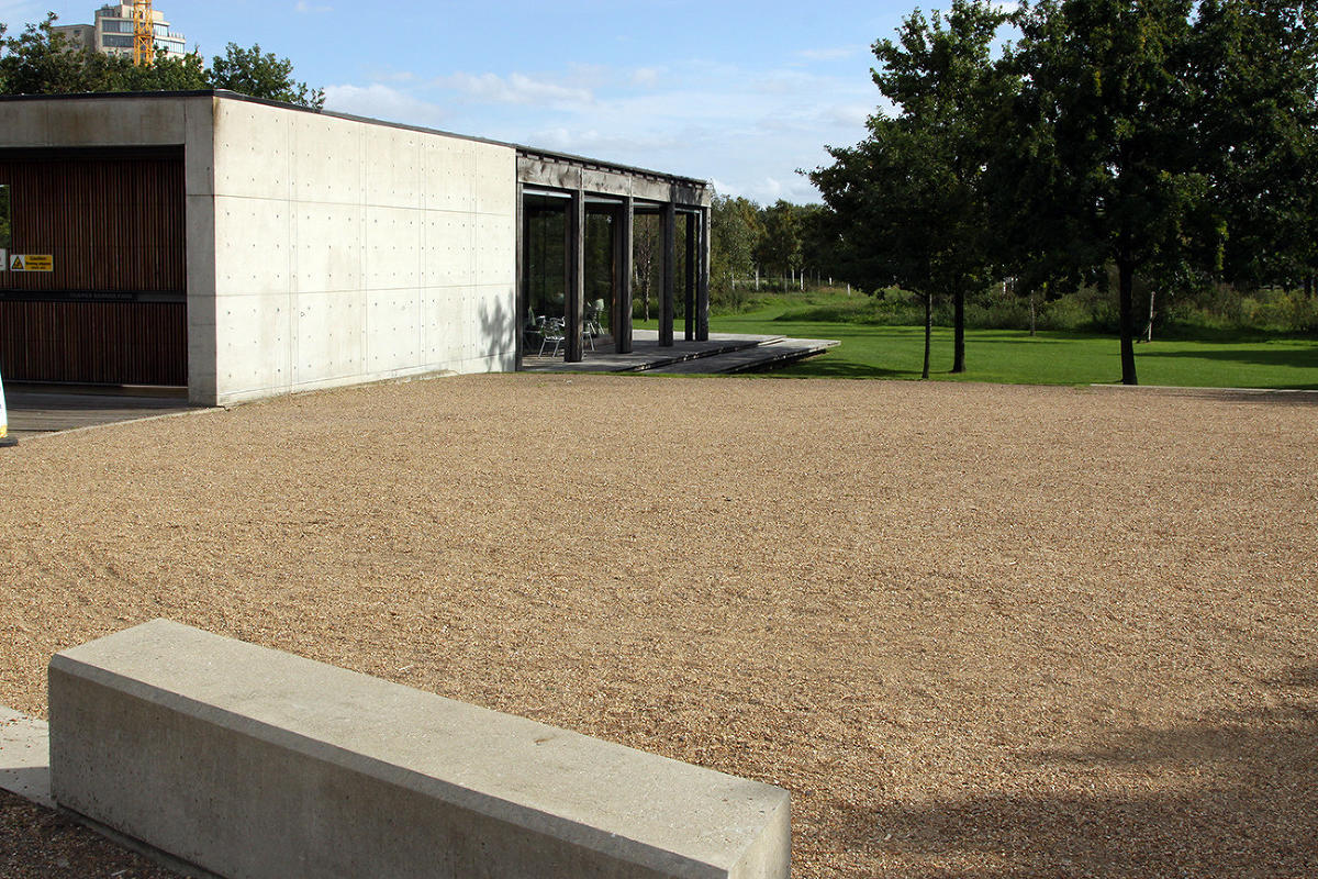 Thames Barrier Park. Лондон. 