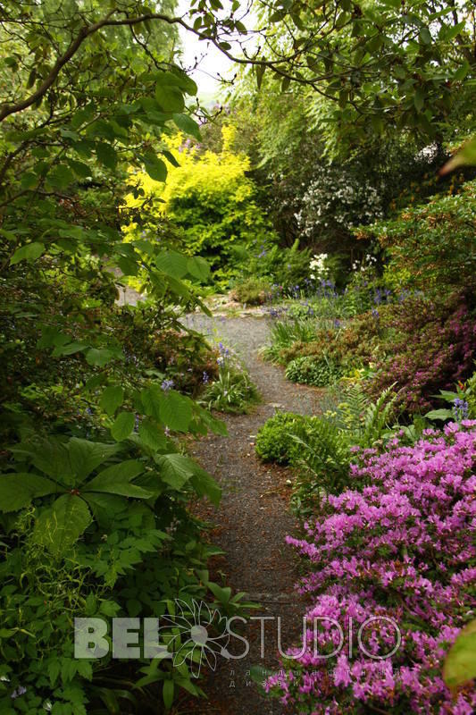 Branklyn Garden.  Шотландия. Перт