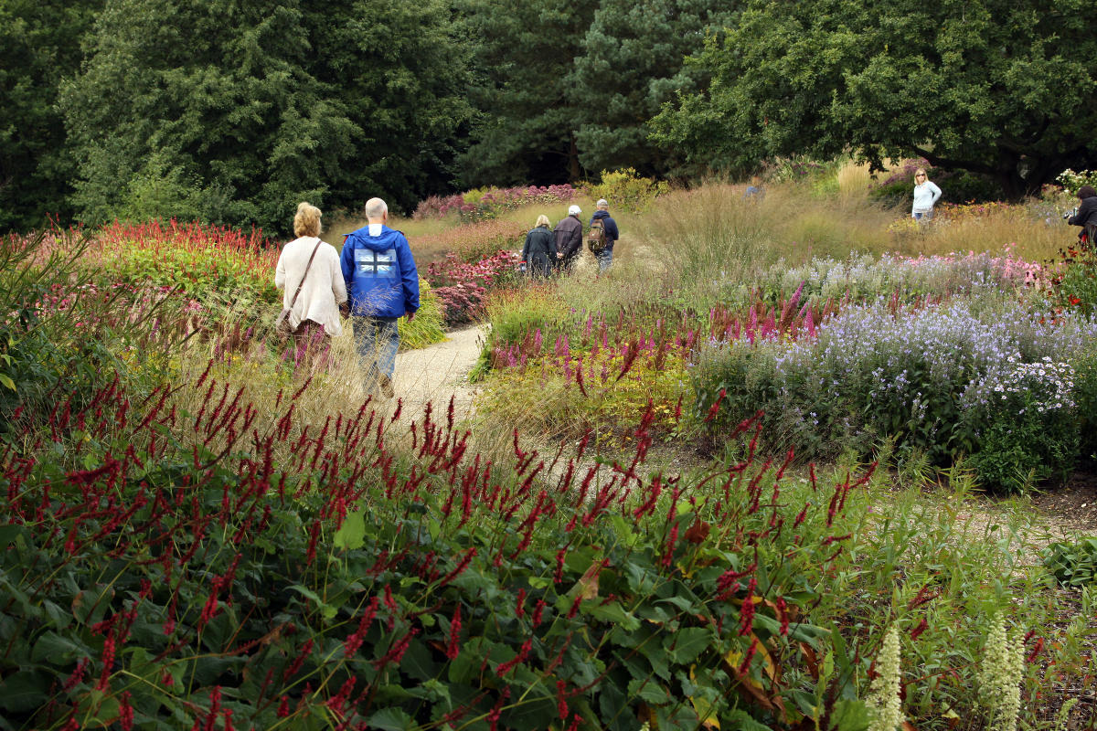 Пит Удольф Pensthorpe Millenium Gardens. Сад Миллениум