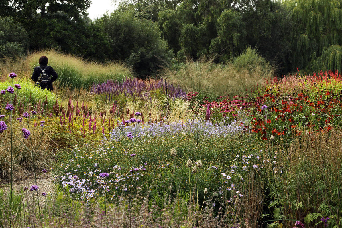 Пит Удольф Pensthorpe Millenium Gardens. Сад Миллениум