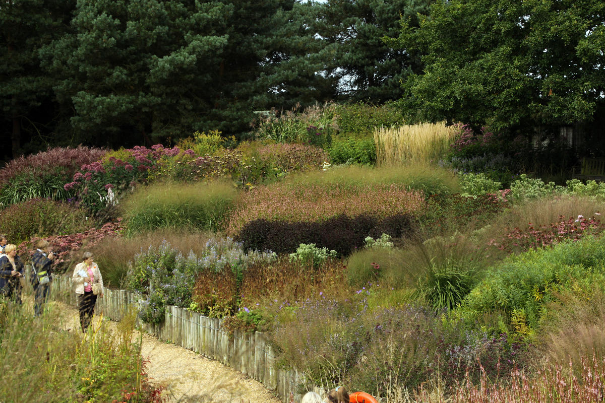 Пит Удольф Pensthorpe Millenium Gardens. Сад Миллениум