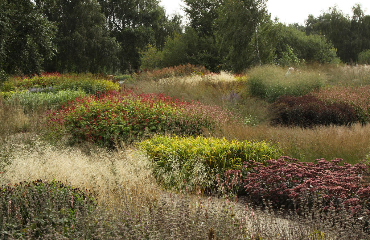 Пит Удольф Pensthorpe Millenium Gardens. Сад Миллениум