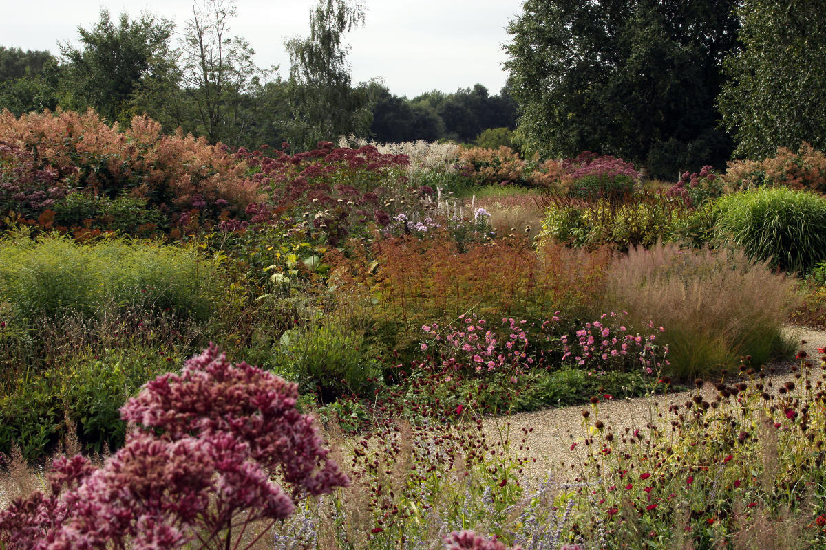 Пит Удольф Pensthorpe Millenium Gardens. Сад Миллениум