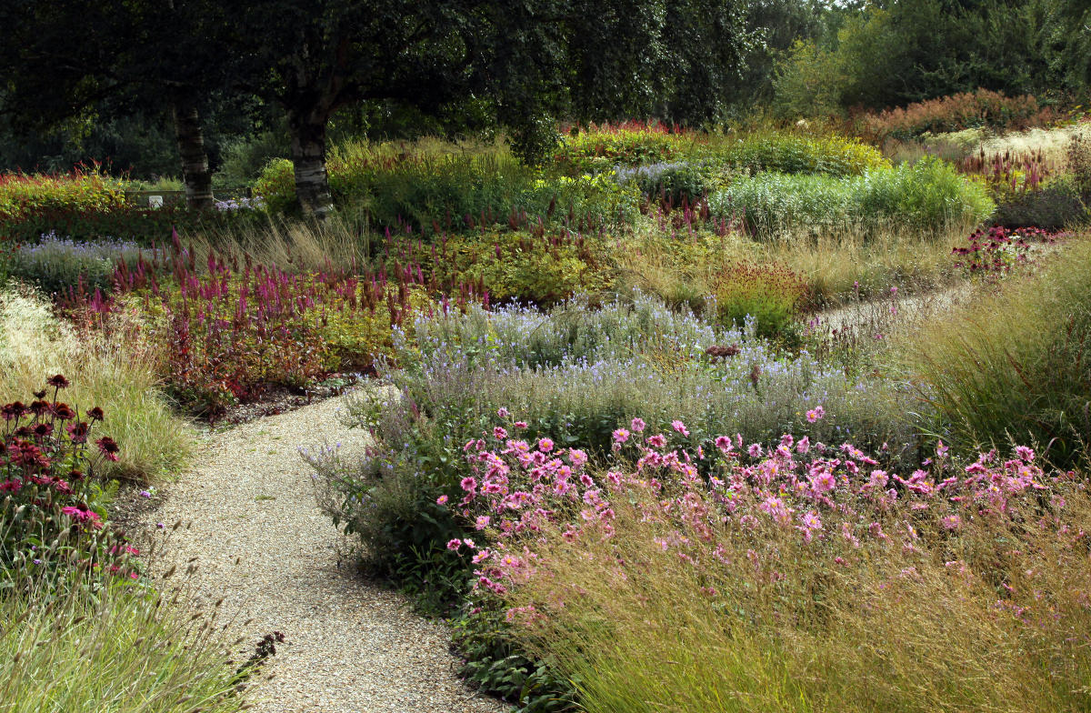 Пит Удольф Pensthorpe Millenium Gardens. Сад Миллениум