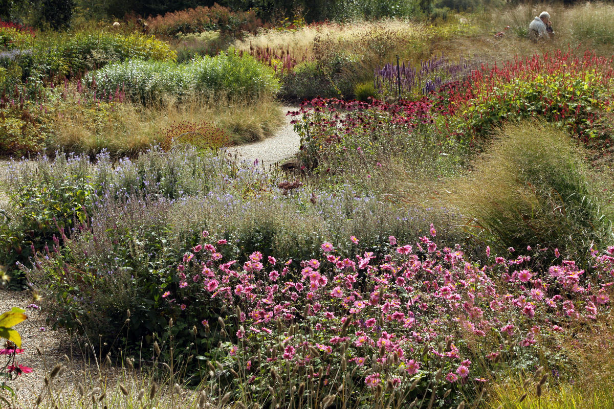 Пит Удольф Pensthorpe Millenium Gardens. Сад Миллениум