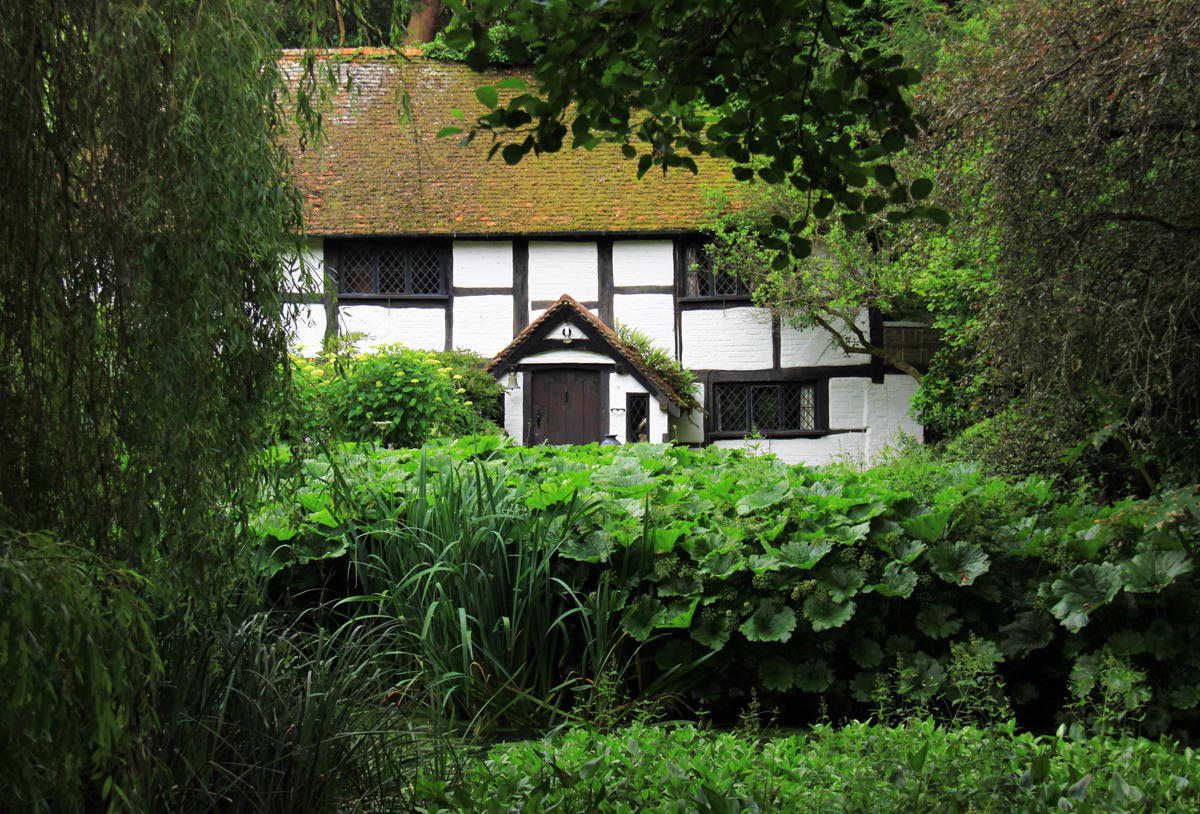 Black and White Cottage