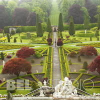 Drumond Castle Gardens. Пертшир 