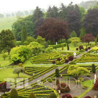 Drumond Castle Gardens. Пертшир  