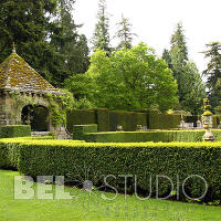 Glamis Castle Gardens.  Итальянский сад