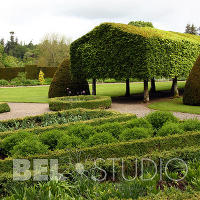 Glamis Castle Gardens. Итальянский сад 