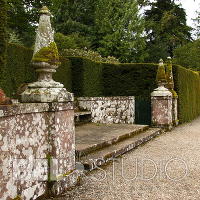 Glamis Castle Gardens. Итальянский сад