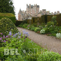 Glamis Castle Gardens. Итальянский сад