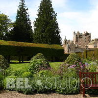 Glamis Castle Gardens. Итальянский сад