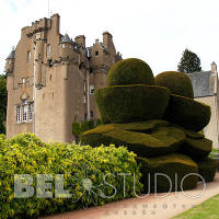 Crathes Castle Gardens. Абердиншир