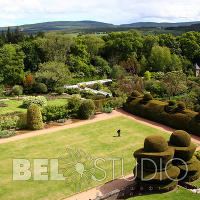 Crathes Castle Gardens. Абердиншир