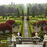 Drummond Castle Gardens 