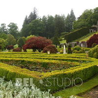 Drummond Castle Gardens (Сады замка Друммонд) 