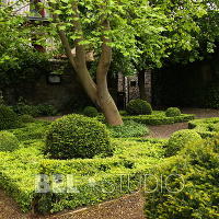 Dunbar's Close Garden. Эдинбург. Шотландия