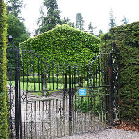 Итальянский сад. Glamis Castle Gardens 