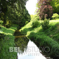 Glamis Castle Gardens. 