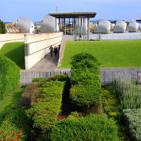 Thames Barrier Park. Лондон. 