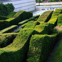 Thames Barrier Park. Лондон.