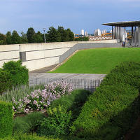 Thames Barrier Park. Лондон.