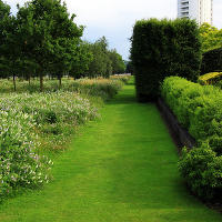 Thames Barrier Park. Лондон.