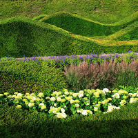 Thames Barrier Park. Лондон.