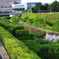 Thames Barrier Park. Лондон.