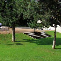 Thames Barrier Park. Лондон.