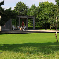 Thames Barrier Park. Лондон.