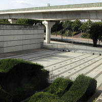 Thames Barrier Park. Лондон. 