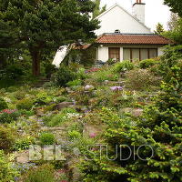 Branklyn Garden.  (Сад Бранклин) Шотландия.Перт