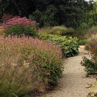 Pensthorpe Millenium Gardens. Сад Миллениум. Дизайнер Пит Удольф