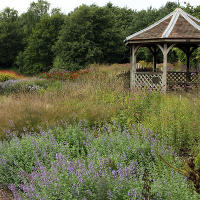 Pensthorpe Millenium Gardens. Сад Миллениум. Дизайнер Пит Удольф